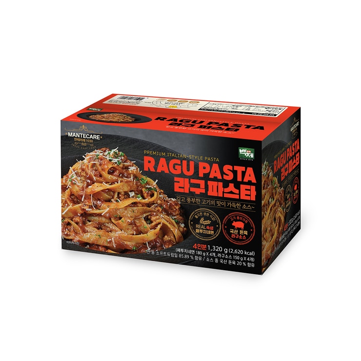 백제 라구파스타 330g x 4 백제 라구파스타 330g x 4