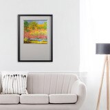 지클레 아트포스터 56x80cm - 환상의 자작나무 숲 I