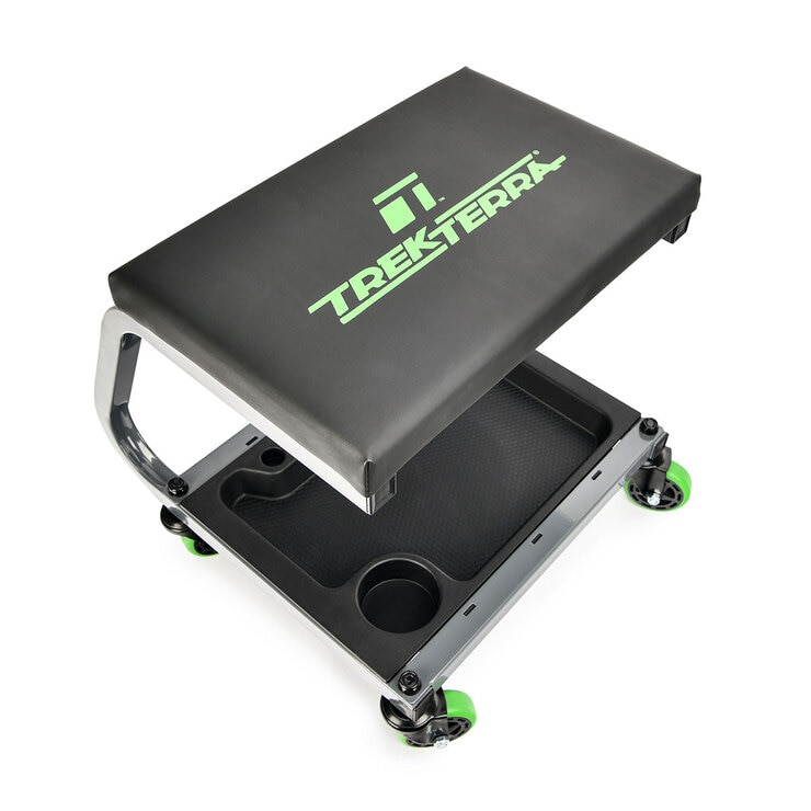 TrekTerra Rolling Garage Stool 1608358