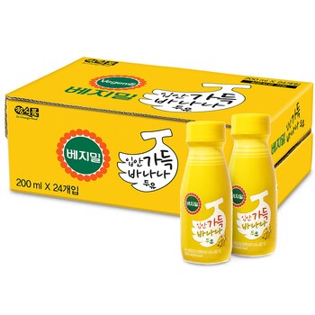 베지밀 바나나 두유 200ml x 24개 베지밀 바나나 두유 200ml x 24개