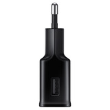 삼성 15W 충전기 (USB A to C 케이블 포함) - 블랙