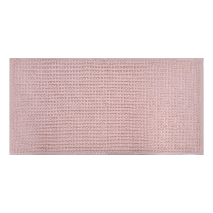 무한타올 와플 세면타월 6P - 핑크