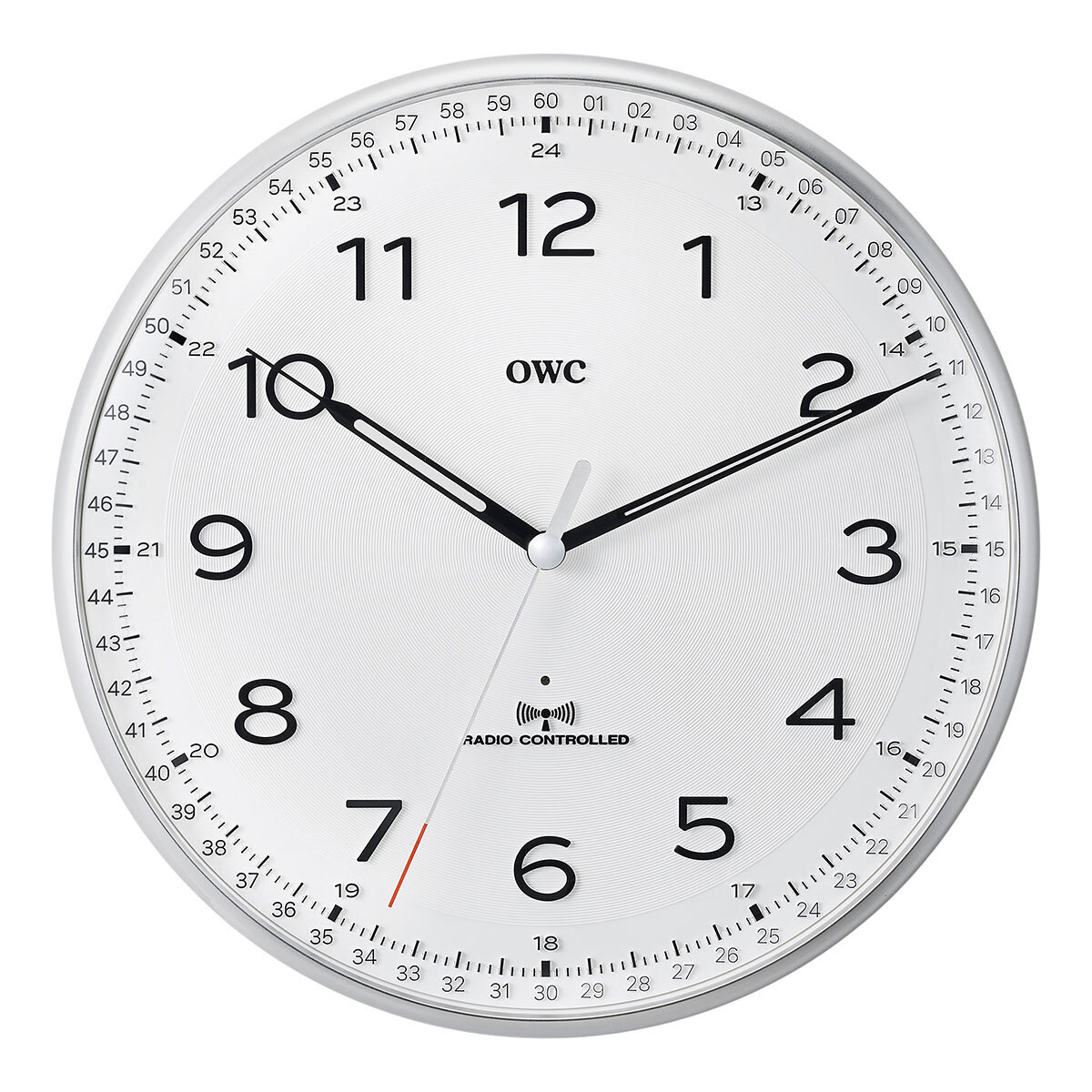 OWC 컴퍼스 RC 전파수신 벽시계