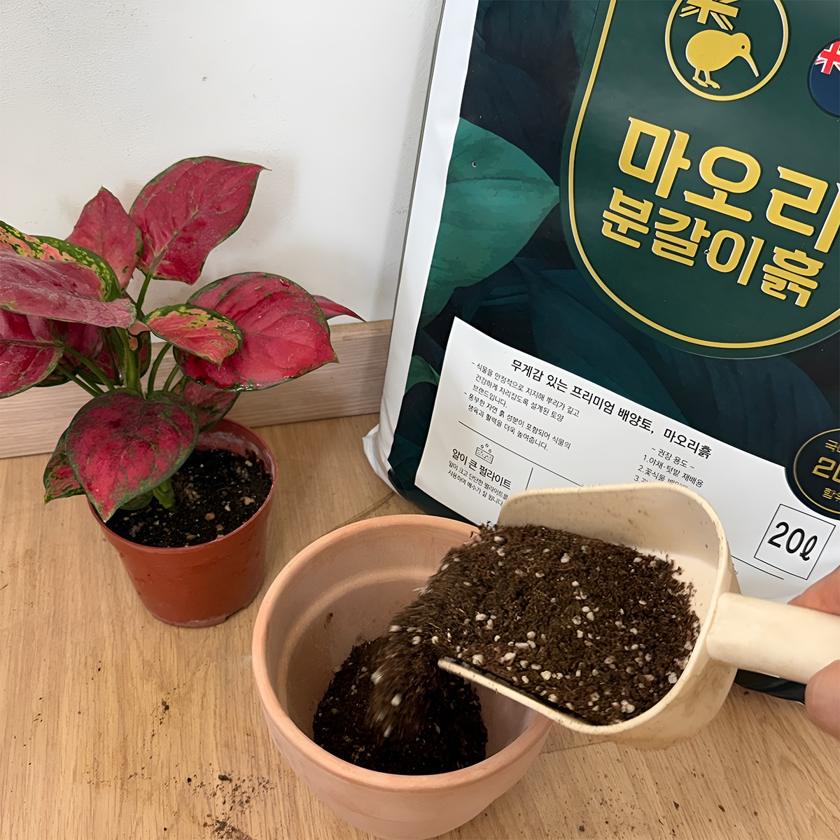 마오리 분갈이흙 20L X 2PK 마오리 분갈이흙 20L X 2PK