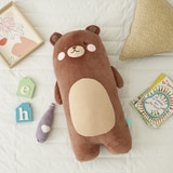 알러텍트 극세사 동물 바디 쿠션 - 곰