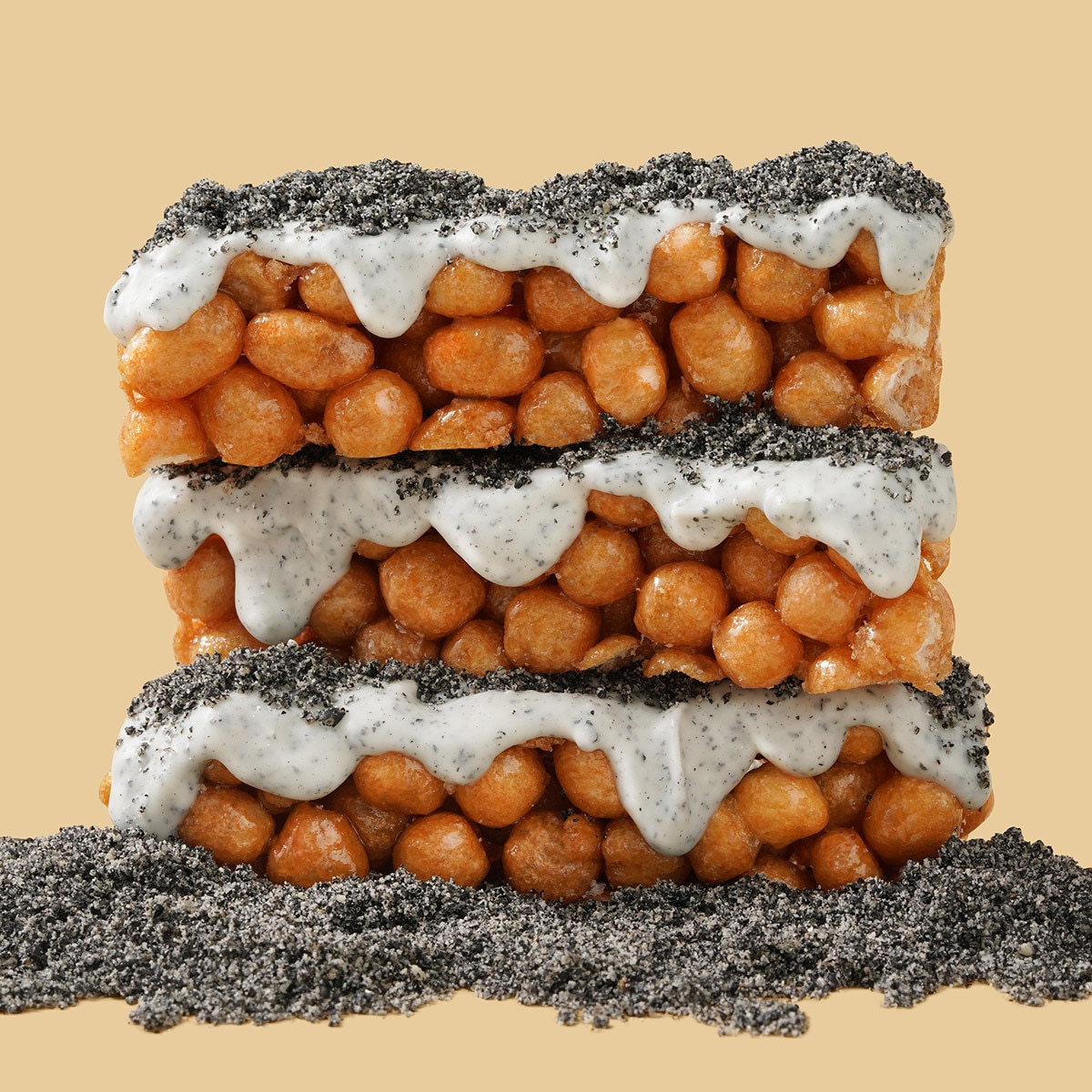 말랑말랑 꿀오랑 인절미 or 흑임자 780g (26g x 10 x 3pk) - 흑임자