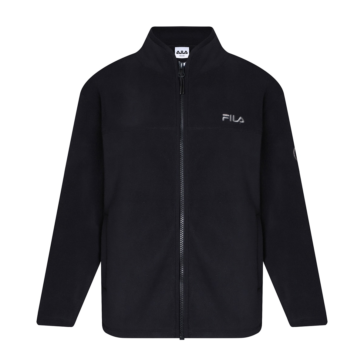 휠라 키즈 보아 플리스 자켓 - 블랙, 145 휠라 키즈 보아 플리스 자켓 - 블랙, 145