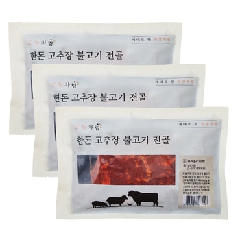 오늘차림한돈고추장불고기전골1,150g x 3ea