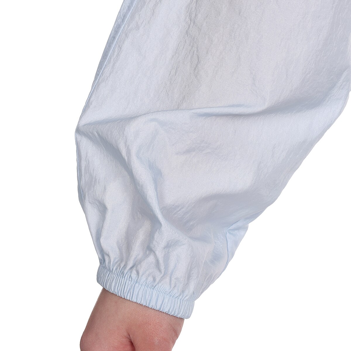 게스 여성 셔링 재킷 - 라이트 블루, M