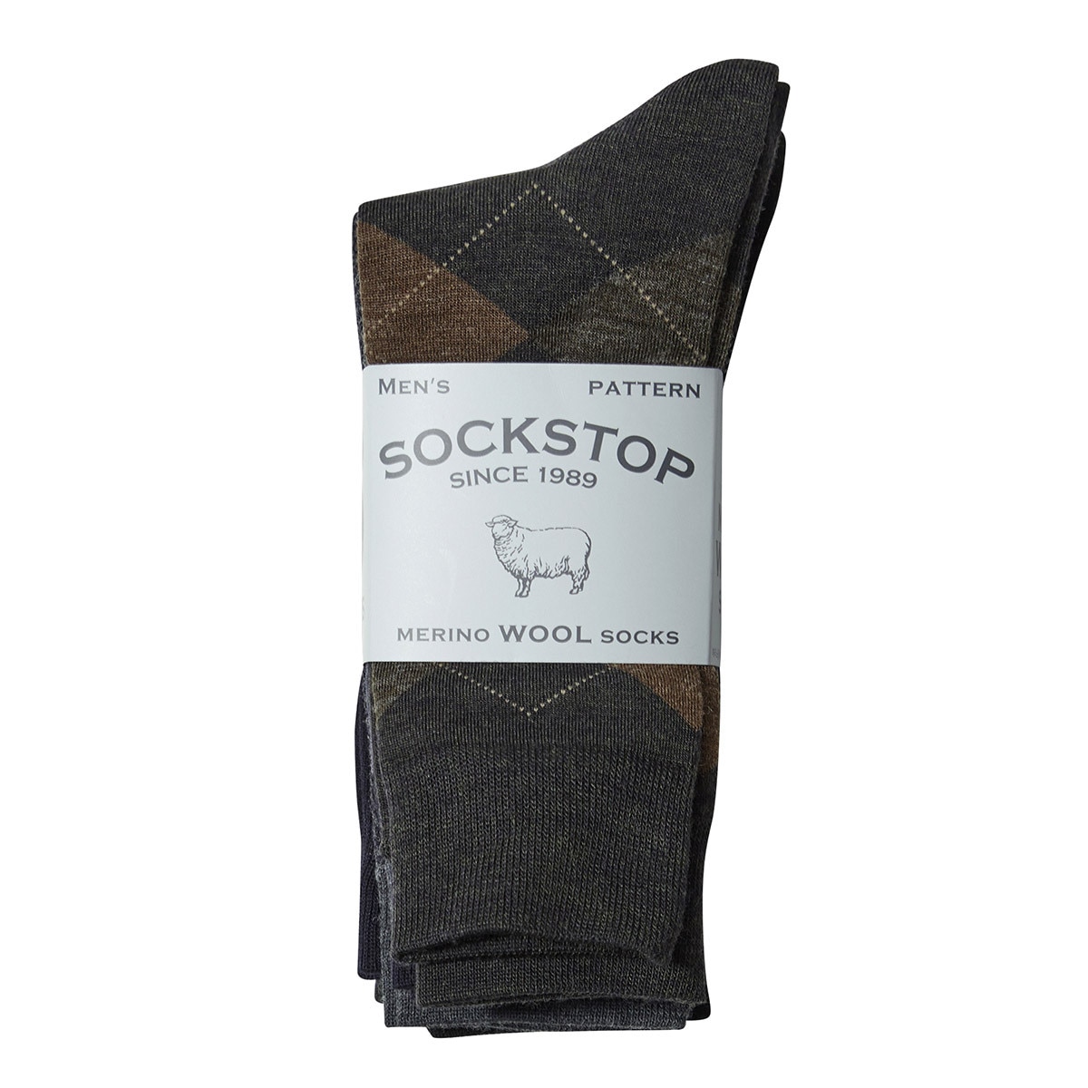 싹스탑 남성 울 양말 6족 - 패턴 싹스탑 남성 울 양말 6족 - 패턴