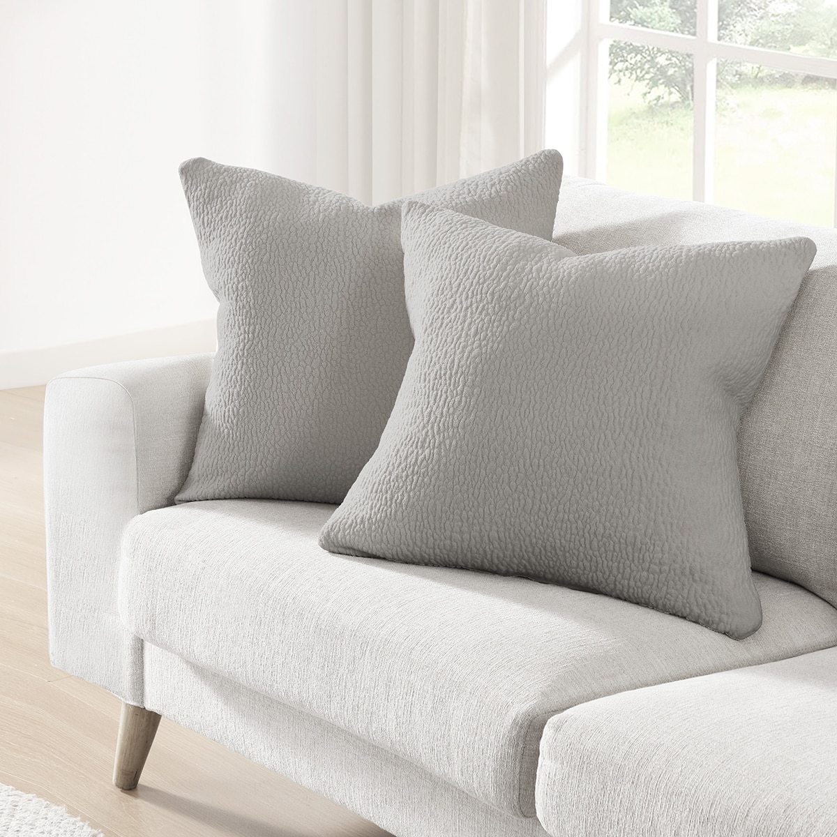 Envogue 데코 쿠션 2P - 그레이