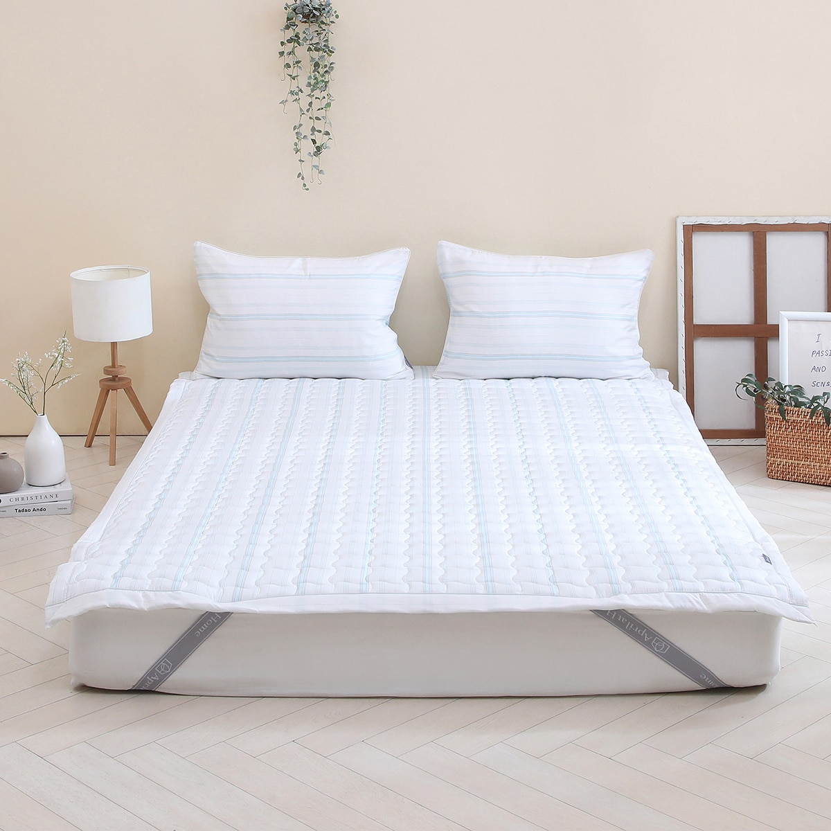 에이프릴앳홈 모달 밴드 패드 - 퀸, 플릿