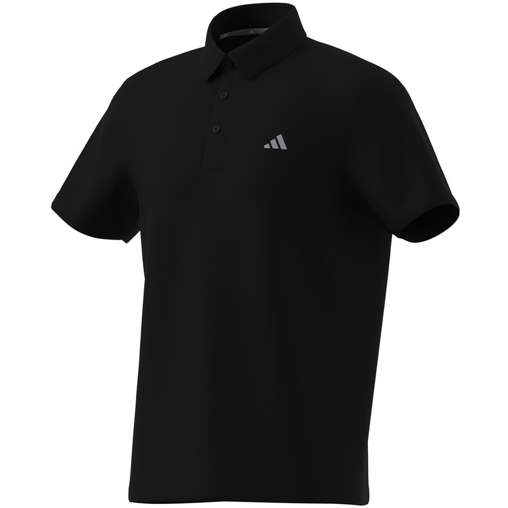 아디다스 골프 남성 반소매 폴로 티셔츠 - 블랙