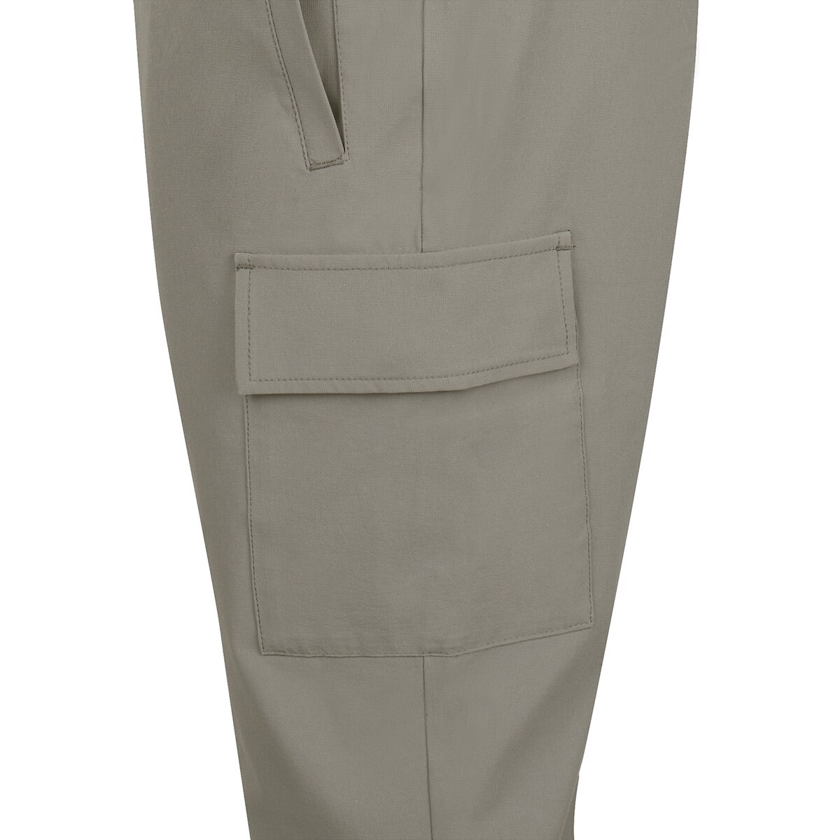 케네스콜 남성 나일론 스판 바지 - 카키, 36