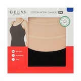 게스 여성 모달 캐미솔 3매 - 블랙/베이지/베이지 게스 여성 모달 캐미솔 3매 - 블랙/베이지/베이지