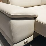 사트바 무빙헤드 통가죽 슬라이딩 소파 4인 사트바 무빙헤드 통가죽 슬라이딩 소파 4인