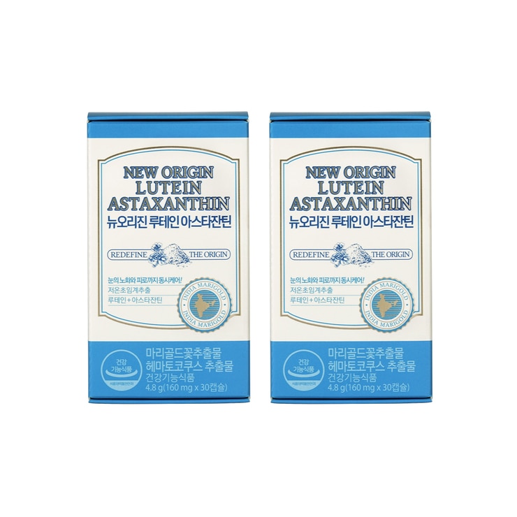 New Origin Lutein Astaxanthin 30ct x 2 669798