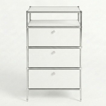 더원 모듈 3단 오픈 서랍장