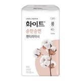 화이트 순한순면 라이너 롱  40개x 6팩