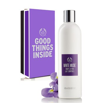 더바디샵 화이트 머스크 바디로션 400ml 더바디샵 화이트 머스크 바디로션 400ml