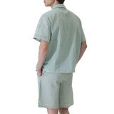 코데즈 컴바인 시어서커 파자마 세트 - 그린 (남성)
