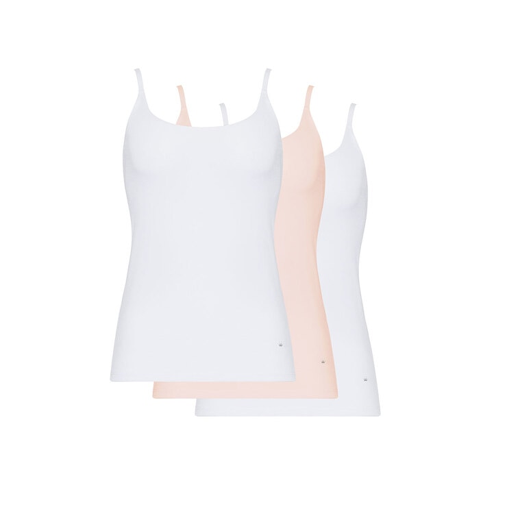 트라이엄프 여성 인견 심리스 캐미솔/런닝 3매