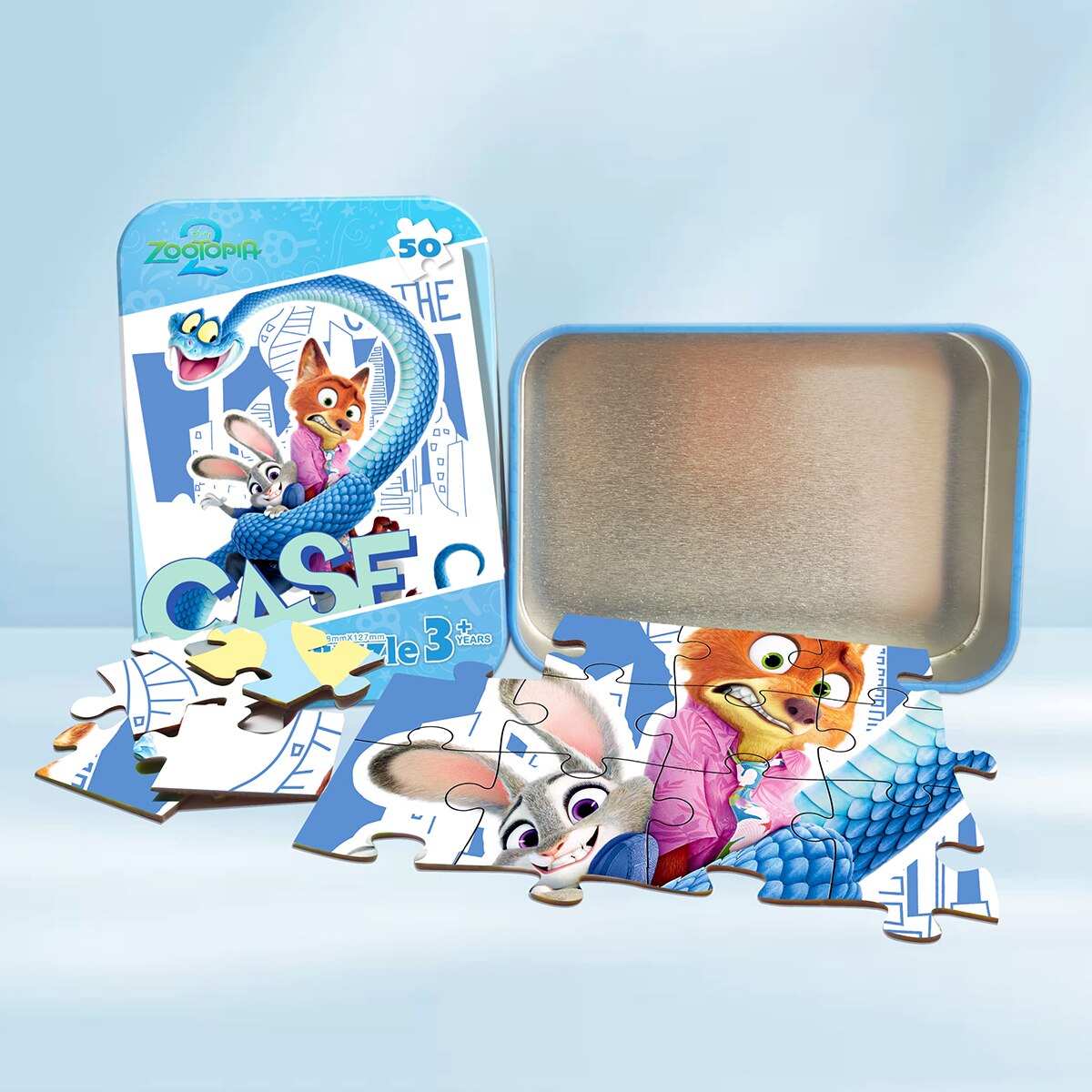 디즈니 틴케이스 퍼즐 20팩 - 주토피아
