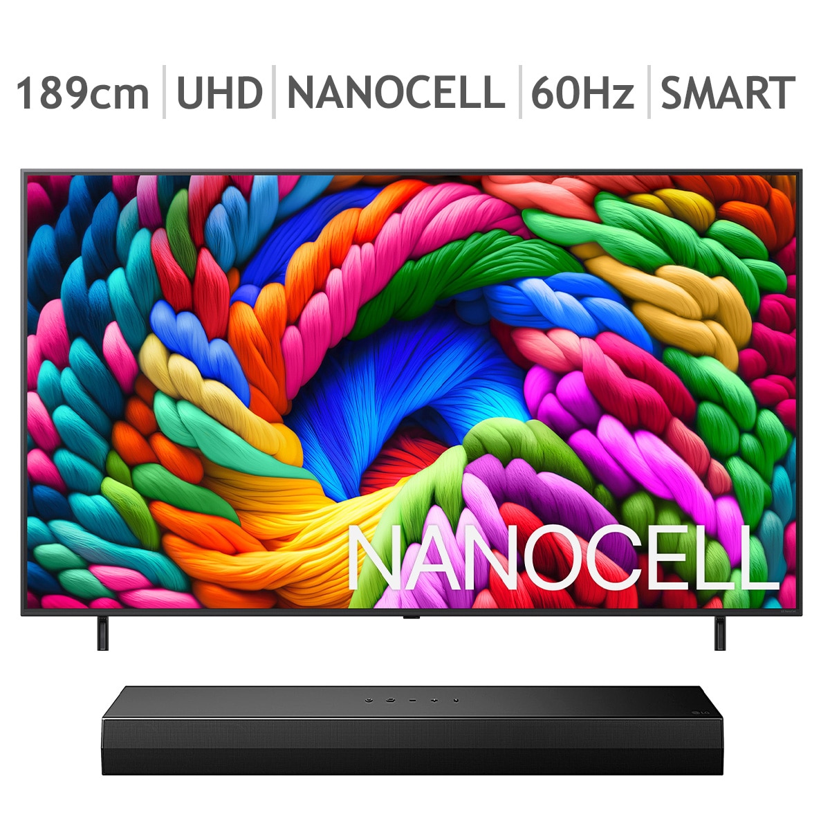 LG 나노셀 AI 75NA1C90AMA 189cm (75) + S20A LG 나노셀 AI 75NA1C90AMA 189cm (75) + S20A