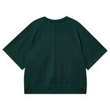 코데즈 컴바인 여성 루즈핏 티셔츠 - 다크 그린, L