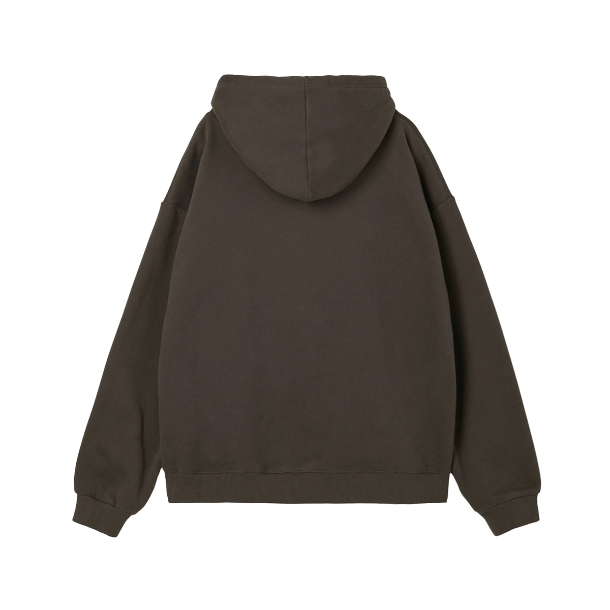 LAP 여성 기모 자수 후디 - 브라운 LAP 여성 기모 자수 후디 - 브라운