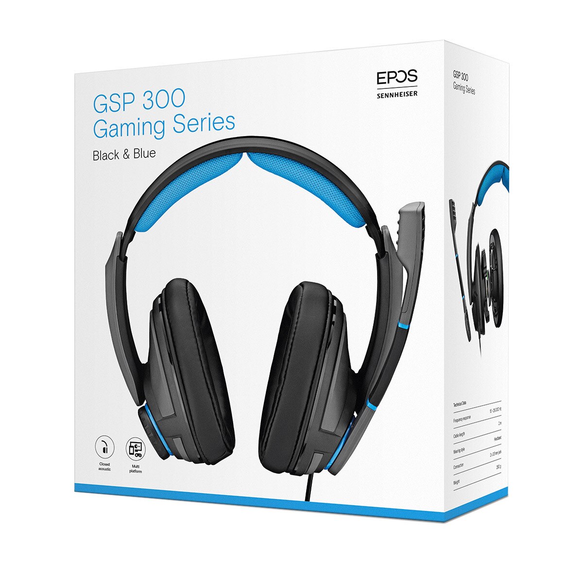 EPOS 젠하이저 게이밍 헤드셋 GSP 302