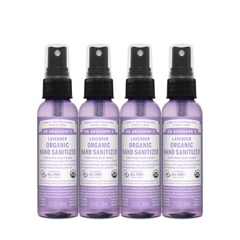 닥터브로너스 라벤더 핸드 새니타이저 59ml x 4 닥터브로너스 라벤더 핸드 새니타이저 59ml x 4