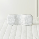 에이프릴앳홈 목편한 냉감 베개 38x16cm - 그레이