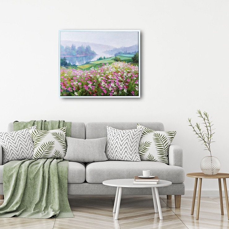 지클레 그림 액자 60x50cm - 코스모스의 합창 지클레 그림 액자 60x50cm - 코스모스의 합창