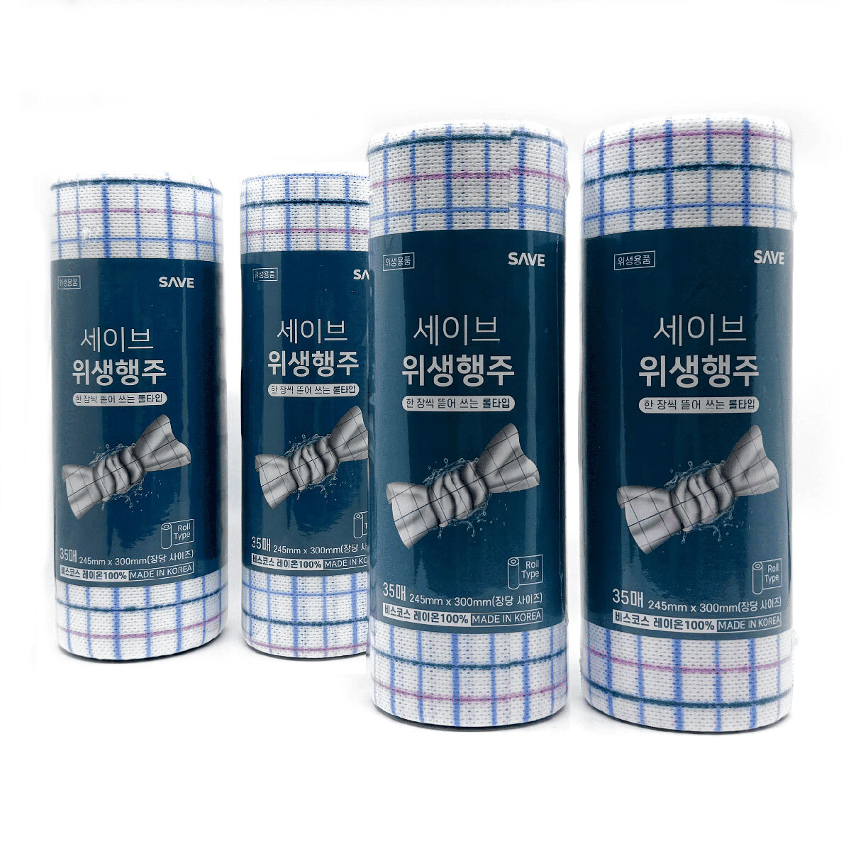 세이브 빨아쓰는 행주 35 매 x 4