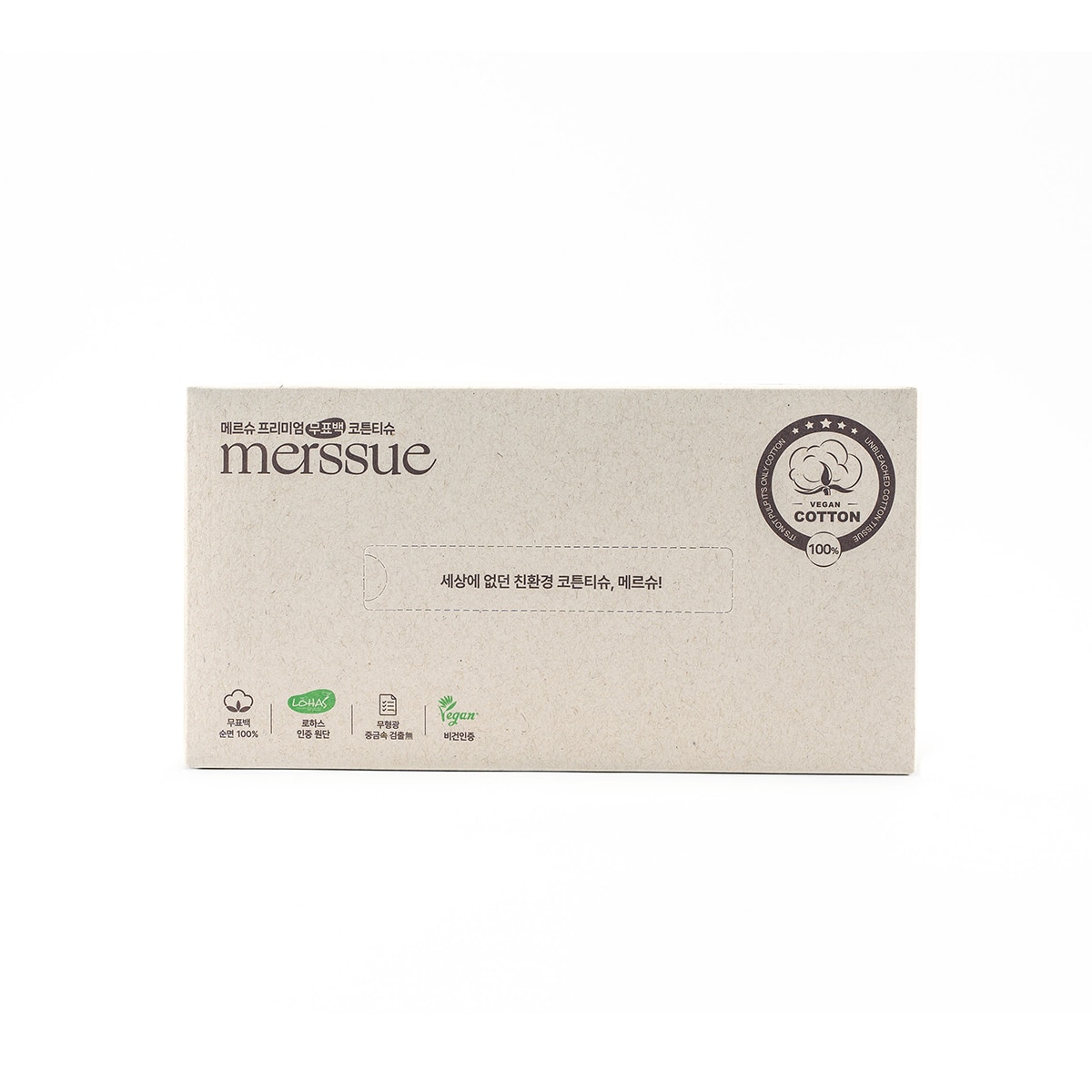 메르슈 프리미엄 무표백 코튼티슈 80매 x 5 메르슈 프리미엄 무표백 코튼티슈 80매 x 5