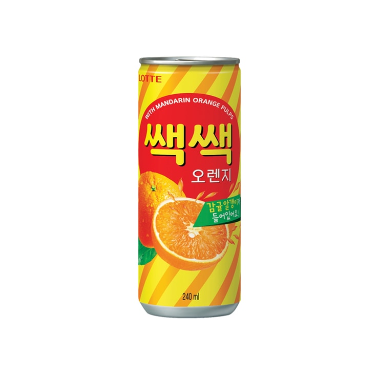 롯데 쌕쌕 오렌지 240ml x 30