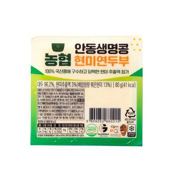 안동 현미 연두부 80g x 30개