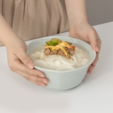 윤도자기 면기 세트 4P