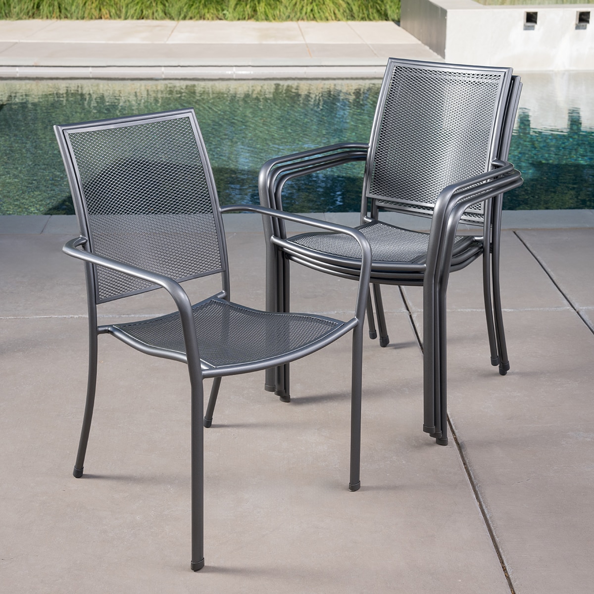 선빌라 루카 메쉬 체어 4-piece