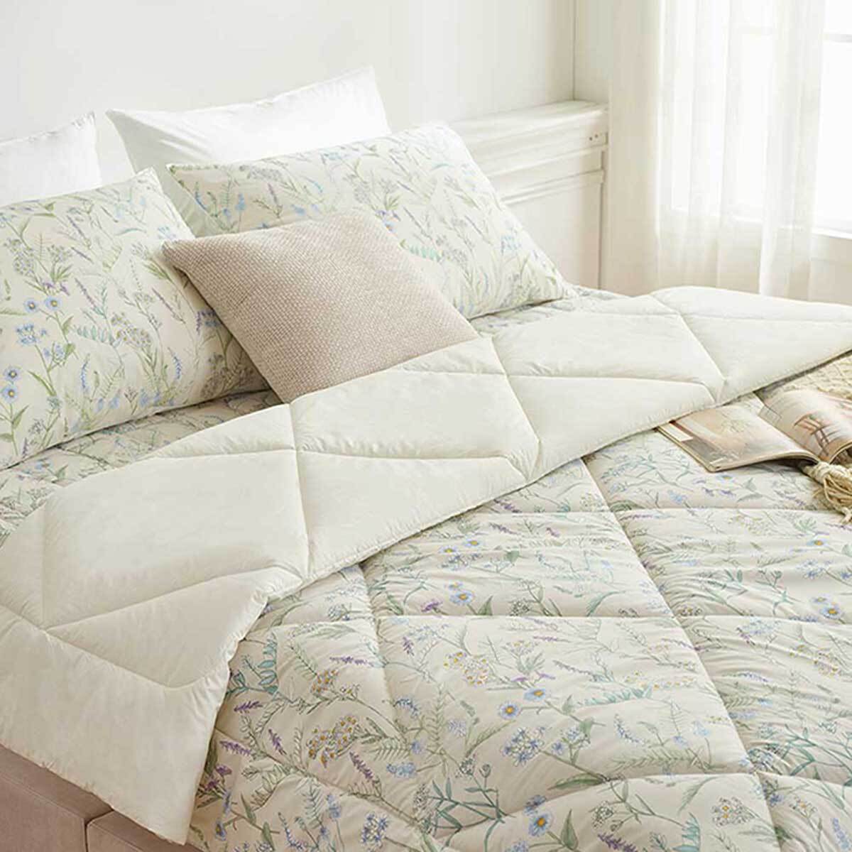 루마인 홈 양모 차렵 이불 - 싱글