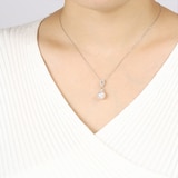 바니찌 9.0mm 아코야 해수진주 목걸이 드롭펄
