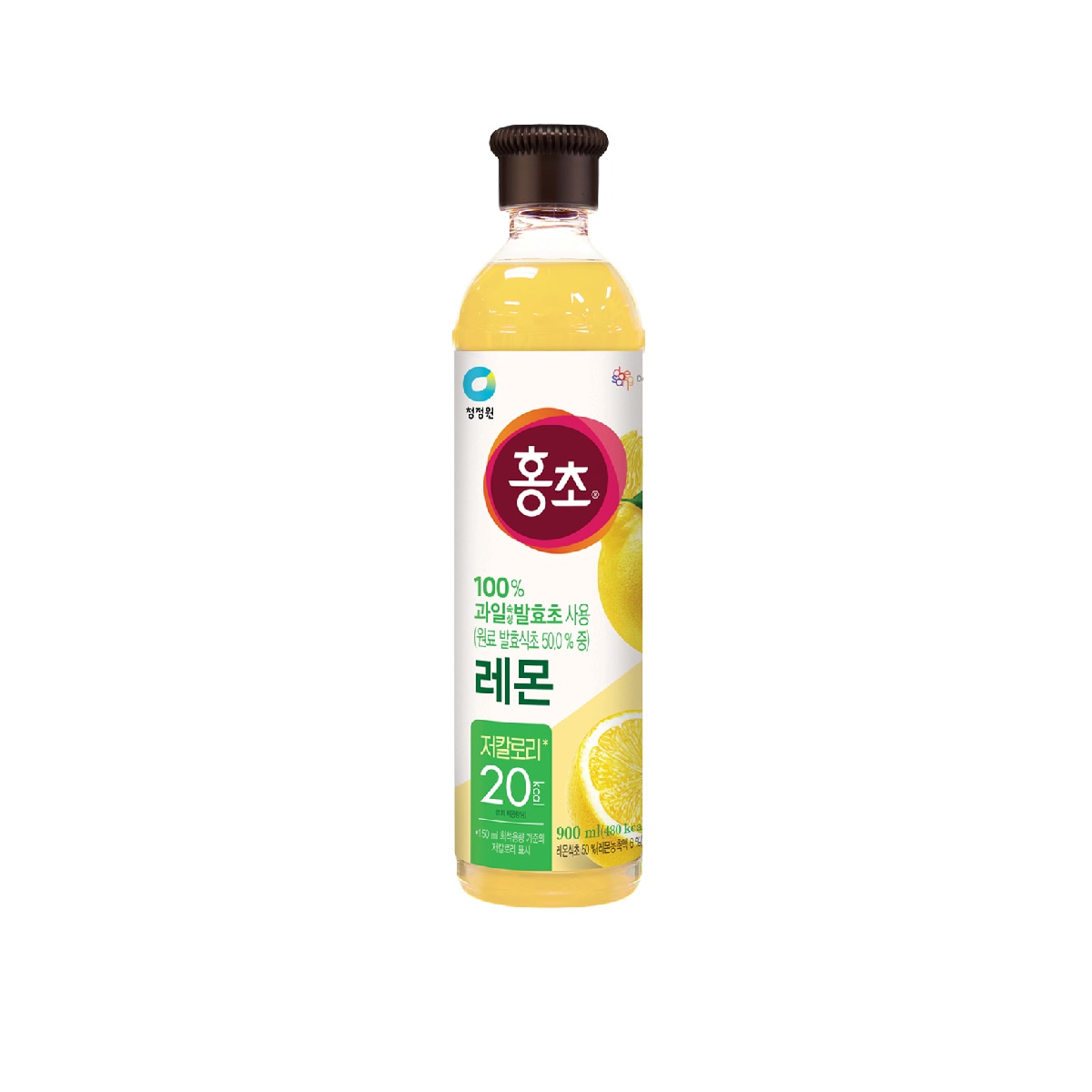 청정원 홍초 레몬 900ml x 3 ( 저칼로리 )