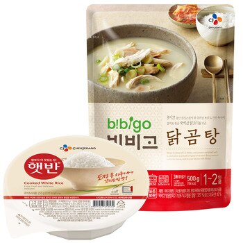 CJ 비비고 닭곰탕 5팩 & 햇반 5팩 CJ 비비고 닭곰탕 5팩 & 햇반 5팩