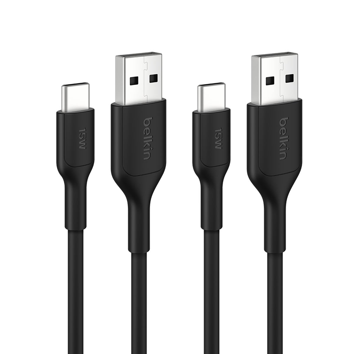 벨킨 USB-A to C 충전 케이블 1m x 2PK