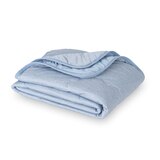 Berkshire 양면 쿨링 담요 152x178cm - 멜란지블루