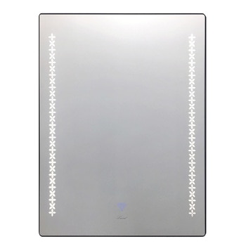 루비드 오스카 2구 LED 사각거울 60x80cm 루비드 오스카 2구 LED 사각거울 60x80cm