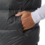 32 Degrees 와이드 퀼팅 다운 경량 베스트 - 다크그레이