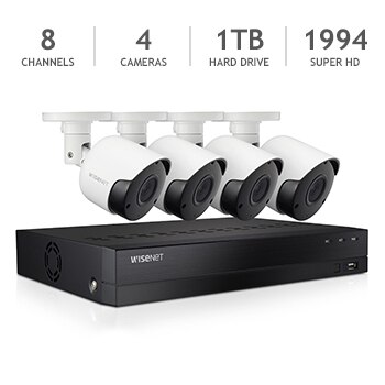 와이즈넷 보안 카메라 8채널/4카메라 SDH-B84046BF 와이즈넷 보안 카메라 8채널/4카메라 SDH-B84046BF