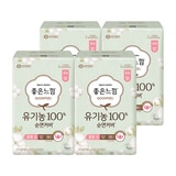 좋은느낌 유기농100%순면 울트라슬림 소32x5/중36x4 - 중형
